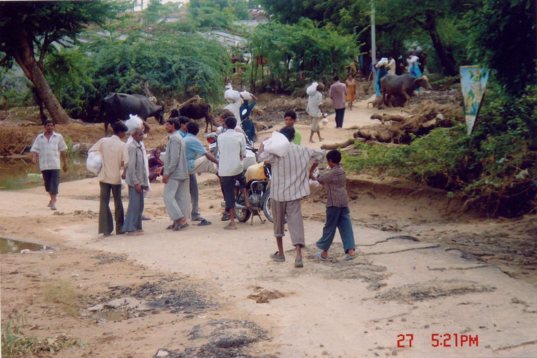 કોઠિયાખાડ - પૂરગ્રસ્ત